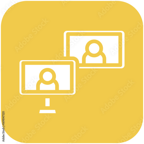 Remote Interview Icon