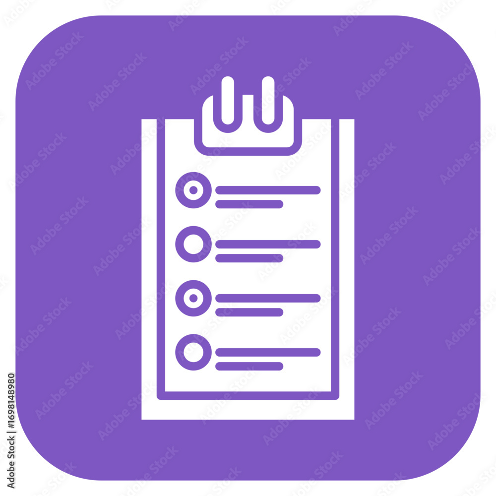 Obraz premium Checklist Icon