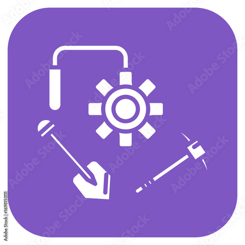 Mining Equipment Icon