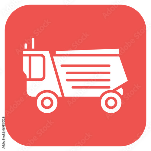 Mining Truck Icon