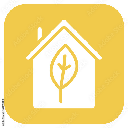 Eco-Friendly House Icon