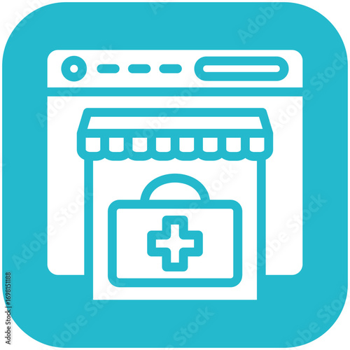 Medical Ecommerce Icon