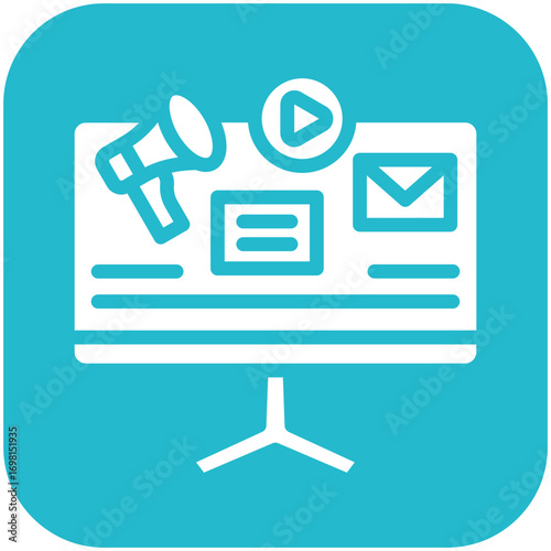 Digital Advertising Icon
