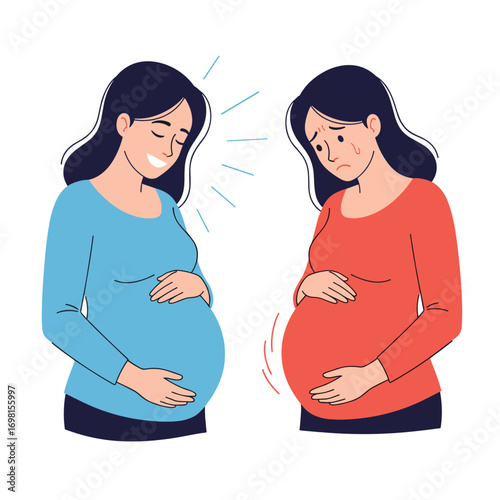 Understanding pregnancy emotions and well-being a comparative study of maternal feelings during gestation