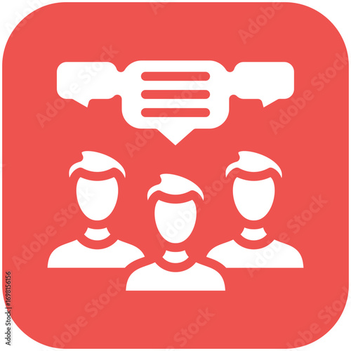 Public Opinion Icon