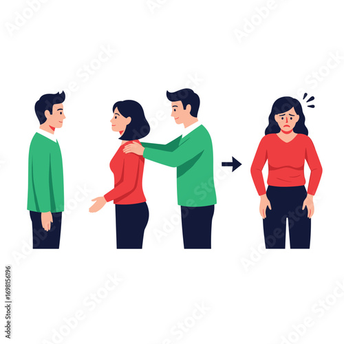 Understanding social cues and personal space boundaries for respectful interactions between individuals
