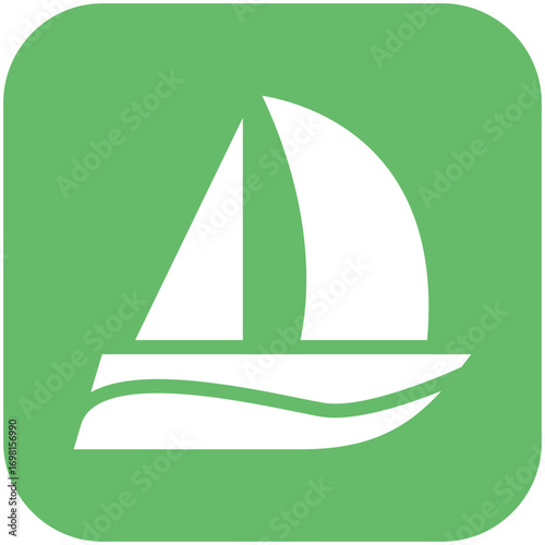 Sailing Boat Icon
