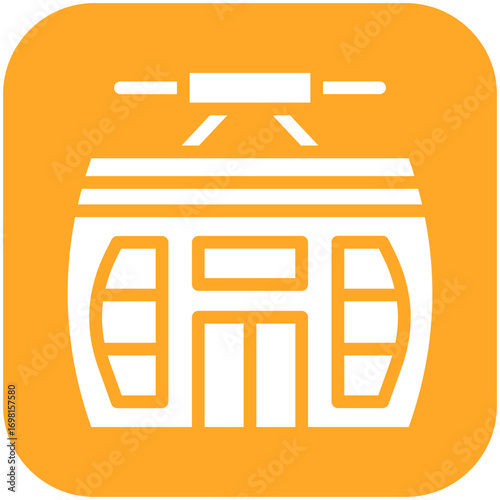 Cable Car Cabin Icon