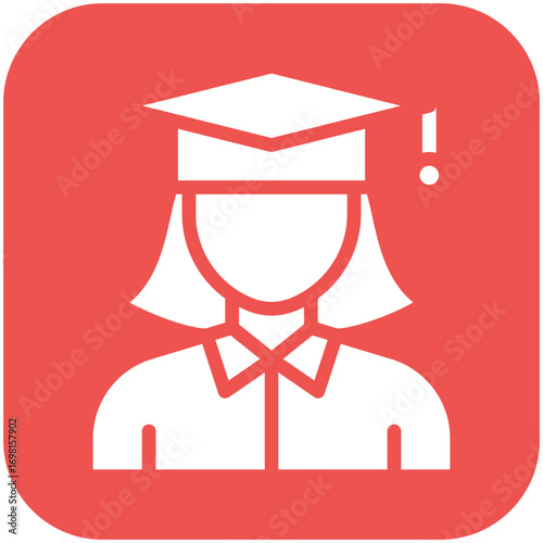 Student Female Icon