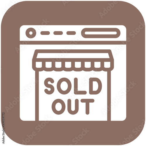 Sold Out Icon