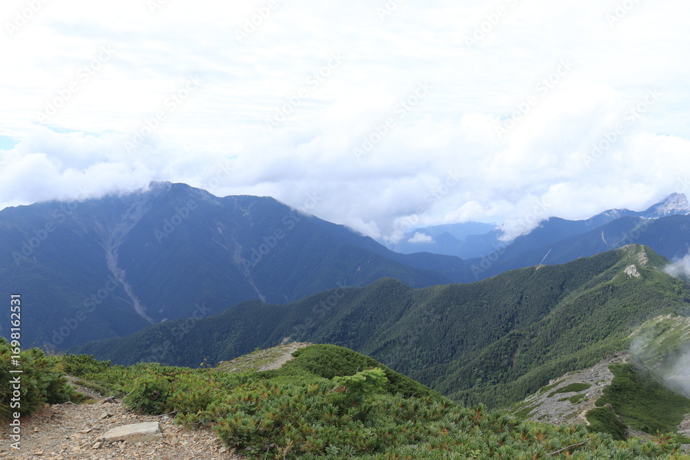 Naklejka premium 北岳