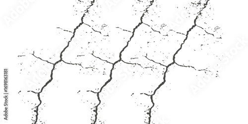 Grunge wall texture with an abstract water splash silhouette