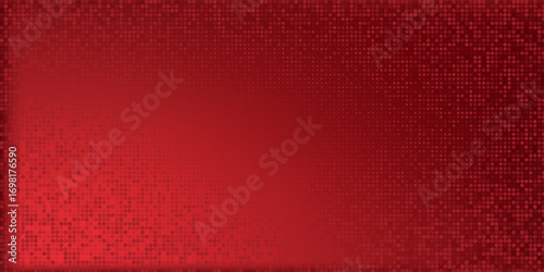 Red diagonal geometric shape with halftone. Modern fiber textured vector eps 10