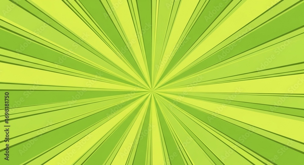 Obraz premium Modern Green Shade Burst Radial Sunburst Light Ray Abstract Background