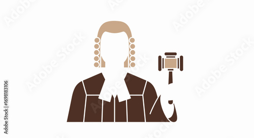 Judge Gavel Icon Law, Justice, Court, Legal, Authority