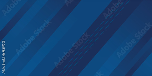 modern blue abstract background with elegant bright diagonal lines. vector modern