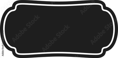 black and white shield
