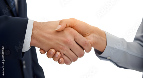 Wallpaper Mural Handshake: a close-up shot of two hands clasping in a firm and professional handshake, symbolizing trust and partnership. The perfect representation of an agreement. Torontodigital.ca