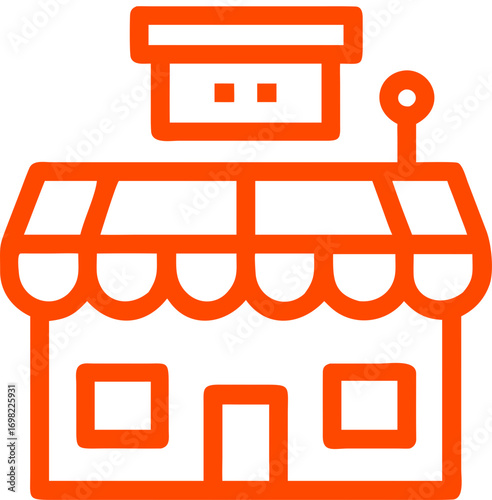 store marketplace vector icon