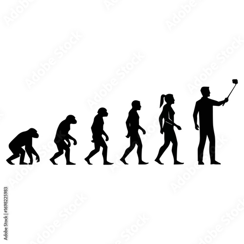 Human Evolution to Selfie Culture.