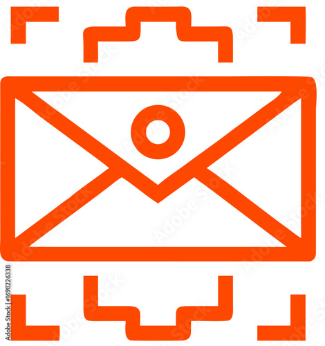 email marketing vector icon