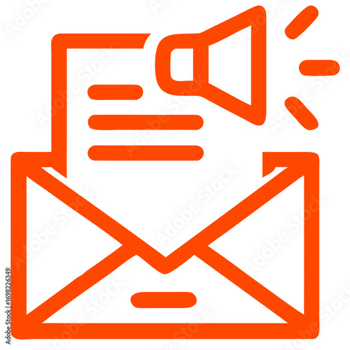 email marketing vector icon