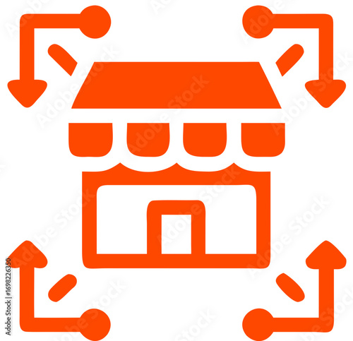 store marketplace vector icon