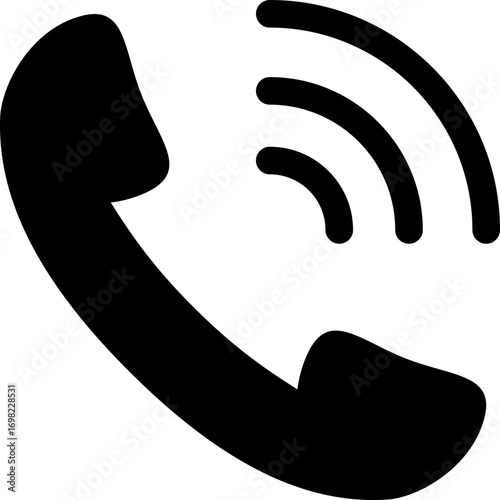 black phone icon