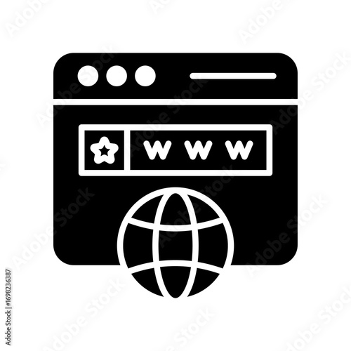 Domain glyph icon