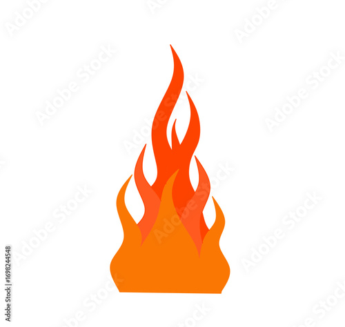 vector fire icon