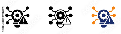 Disruptive Technologies Icon Collection Glyph & Mixed Style 