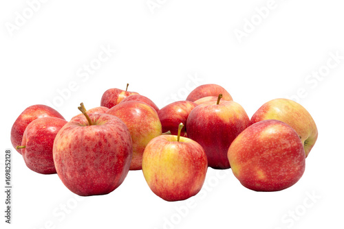 Jabłka, świeże czerwone owoce prosto z drzewa