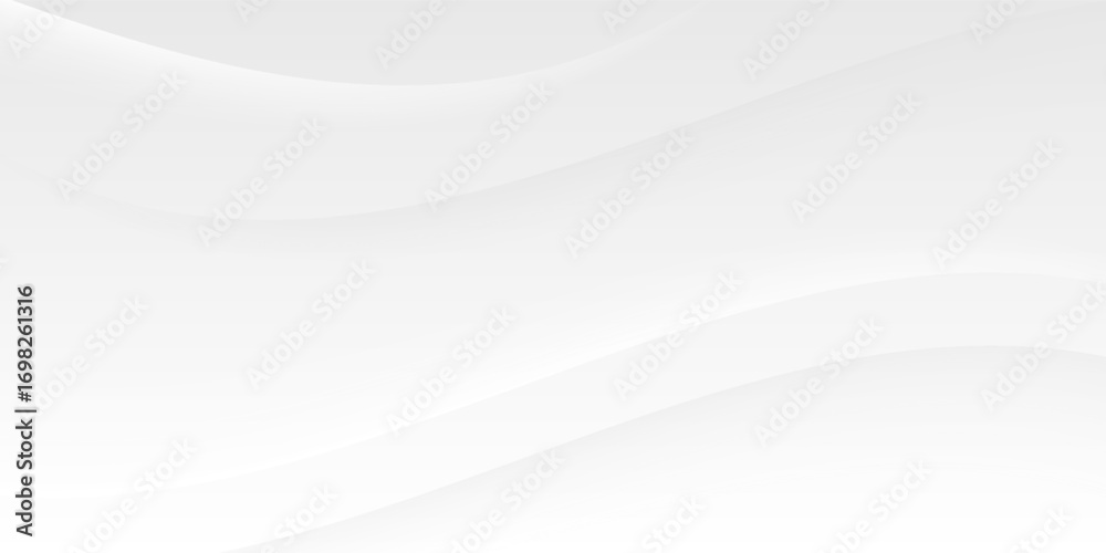Obraz premium white background with abstract wave line