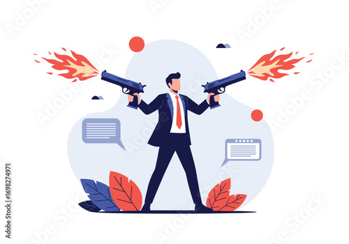 Aggressive business negotiation strategies and conflict resolution tactics for professionals facing intense competition