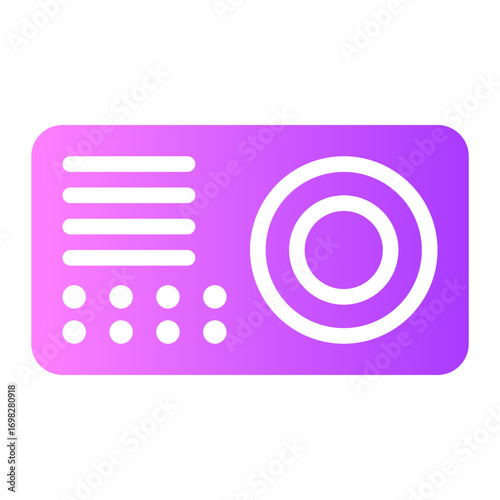 intercom gradient icon