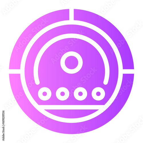 vaccum gradient icon