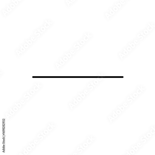 black line