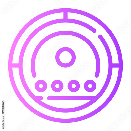 vaccum gradient icon