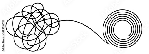 Rehabilitation and recovery metaphor — transformation from chaotic crisis state to stability, rest and mental clarity