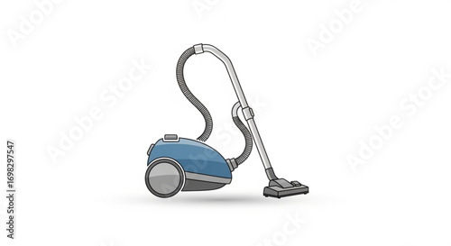 Vacuum cleaner, a household appliance for cleaning floors and surfaces with suction power for dust removal
