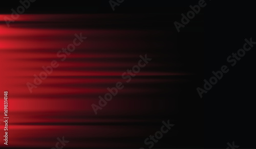 Abstract Red and Black Motion Blur Background Dynamic Design Element vector
