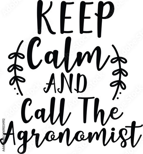 Agronomist SVG Design