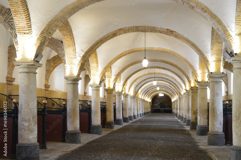 Fototapeta premium Os Estábulos Reais de Córdoba na Espanha