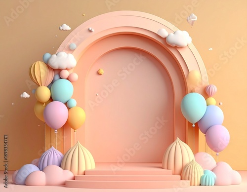 birthday party balloons