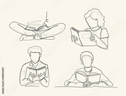 continuous one line art drawing. Sad in problem, anxiety and stress,  Mental health disorder, depression, tired.