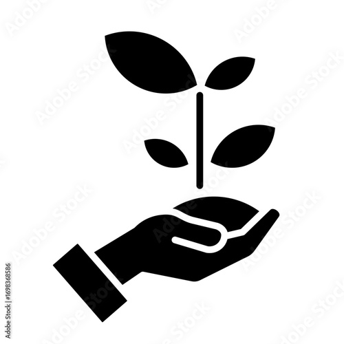 Sprout  Icon Element For Design	