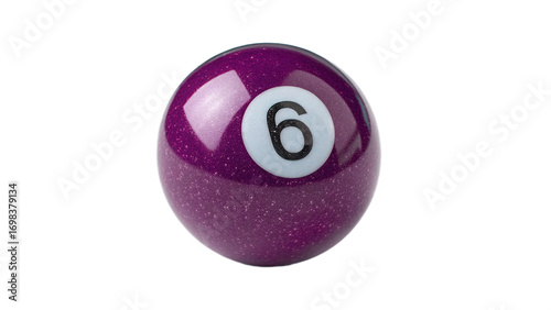 pool ball isolated on removed background	