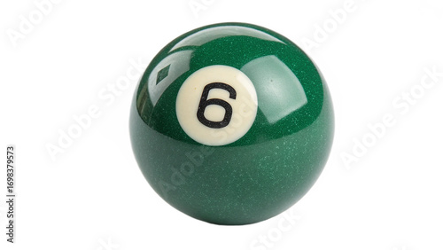 pool ball isolated on removed background	