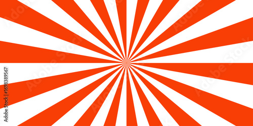 Retro background with rays or stripes in the center.  Funky ray elements, circle motifs. Radial rays light retro design with vintage beam sunburst texture.