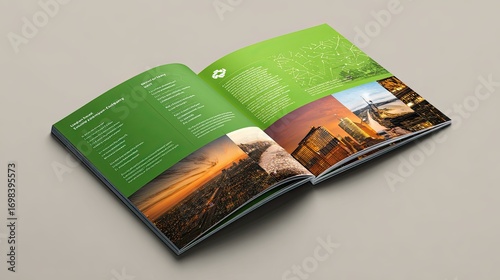 Cityscape and Tourist Attraction Brochures